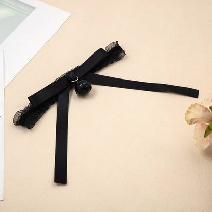 Ribbon Bell Frill Choker Lace
