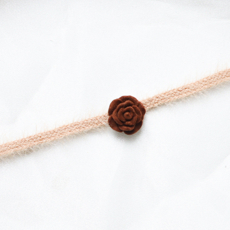 Elegant Brown Choker 