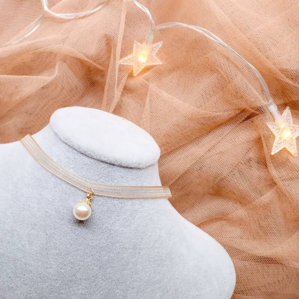 Elegant Brown Choker 