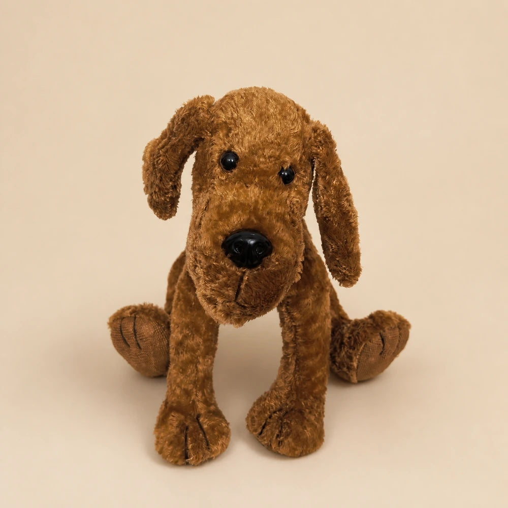 Brown Dog Plush Forward View