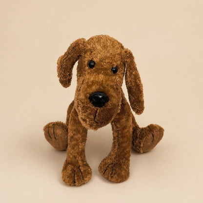 Brown Dog Plush Forward View