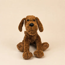 Brown Dog Plush Sitting Front View