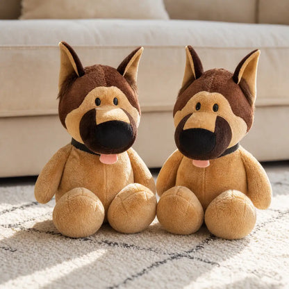 Brown Donkey Stuffed Animal Pair Lifestyle View