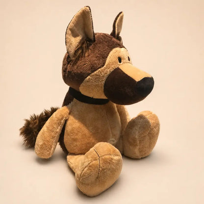 Brown Donkey Stuffed Animal Three Quarter View