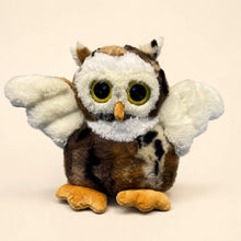 Brown Flying Owl Stuffed Animal - Front View