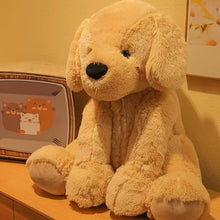 Cute Chunky Golden Retriever Stuffed Animal