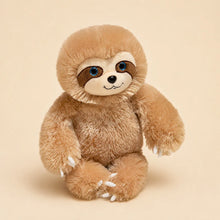 Cute Brown Sloth Stuffed Animal Front View