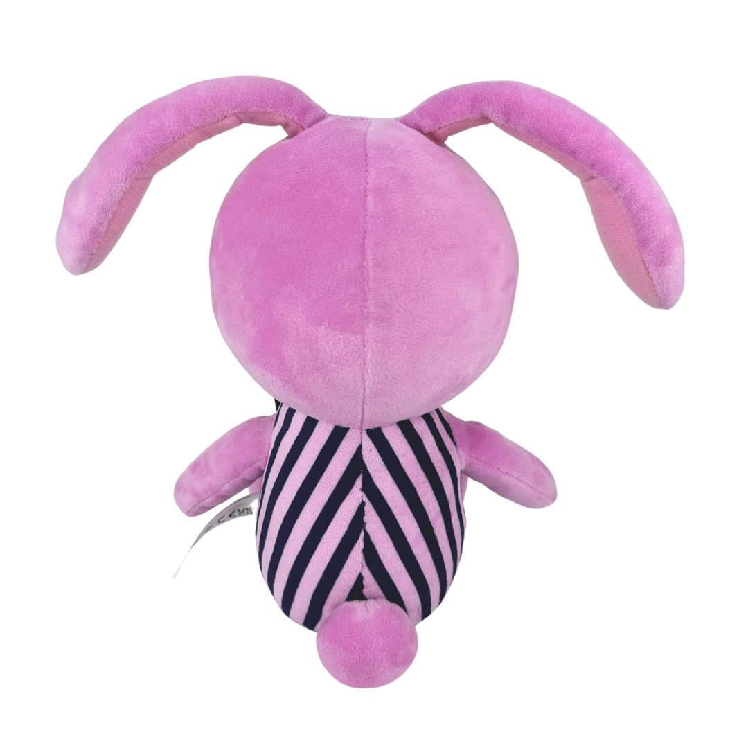 Pink Psycho Emo Bunny Plush