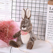 Cute Rabbit with Picnic Scarf Plush