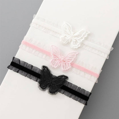 Butterfly Frill Choker Lace