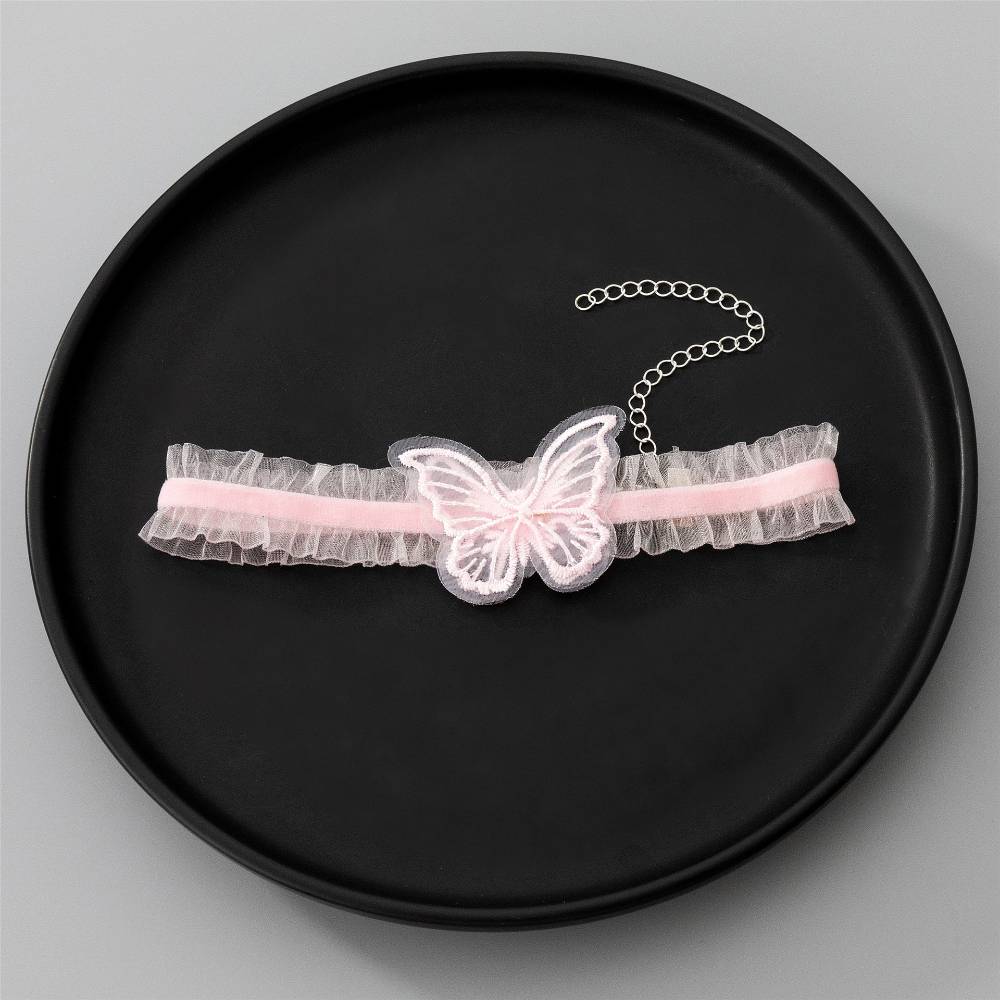 Butterfly Frill Choker Lace