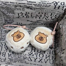 Cute Capybara Dice Keychain