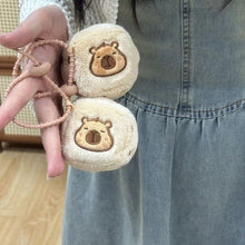 Cute Capybara Dice Keychain