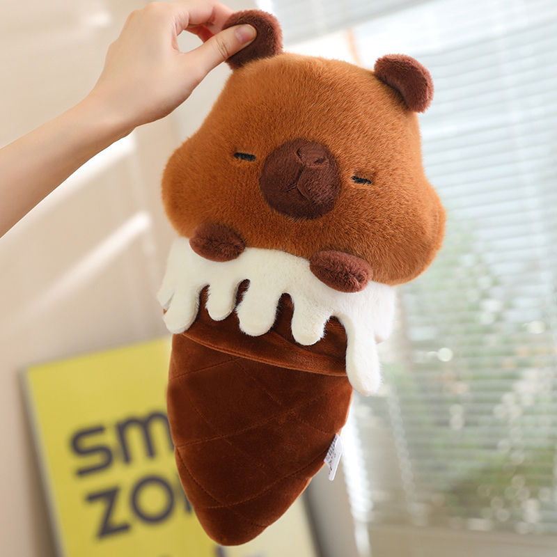 capybara icecream pillow