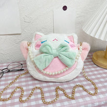 Cute Bear With Bowtie Crossbody Bag