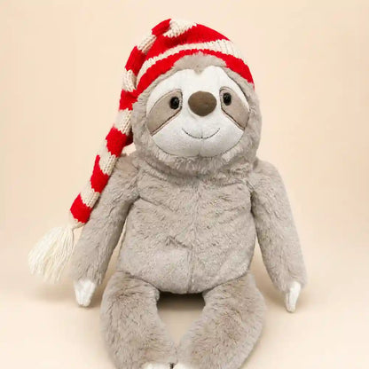 Christmas Sloth Plush Toy Front View