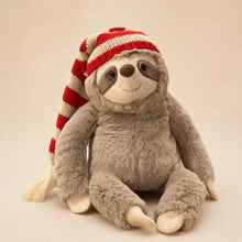 Christmas Sloth Plush Toy Seated View