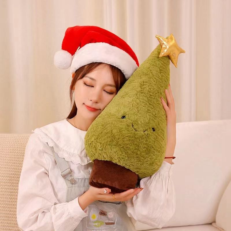 Christmas tree plush toys