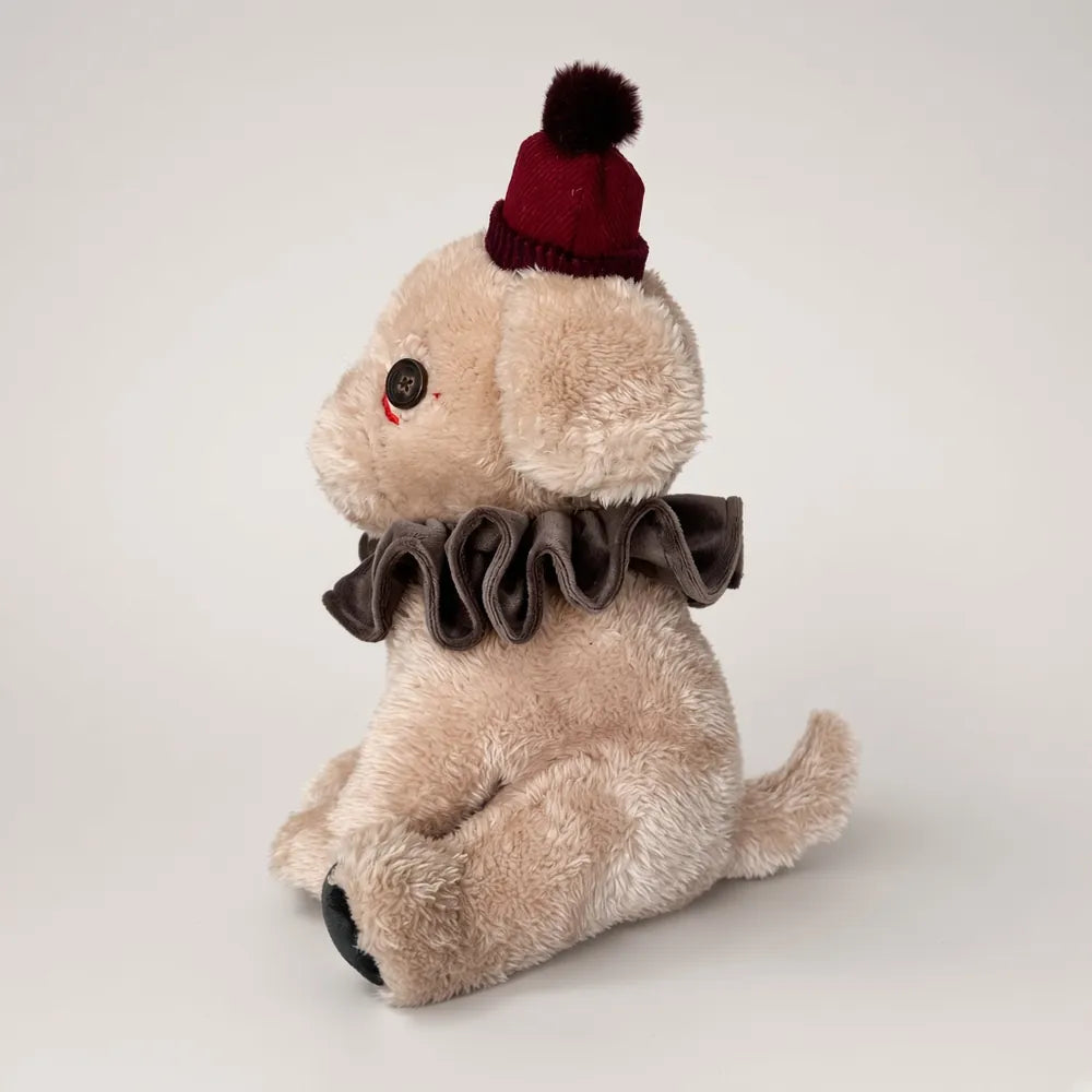 Clown Dog Beanie Stuffed Animal