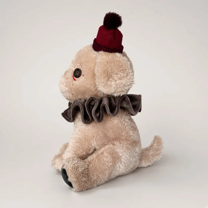 Clown Dog Beanie Stuffed Animal