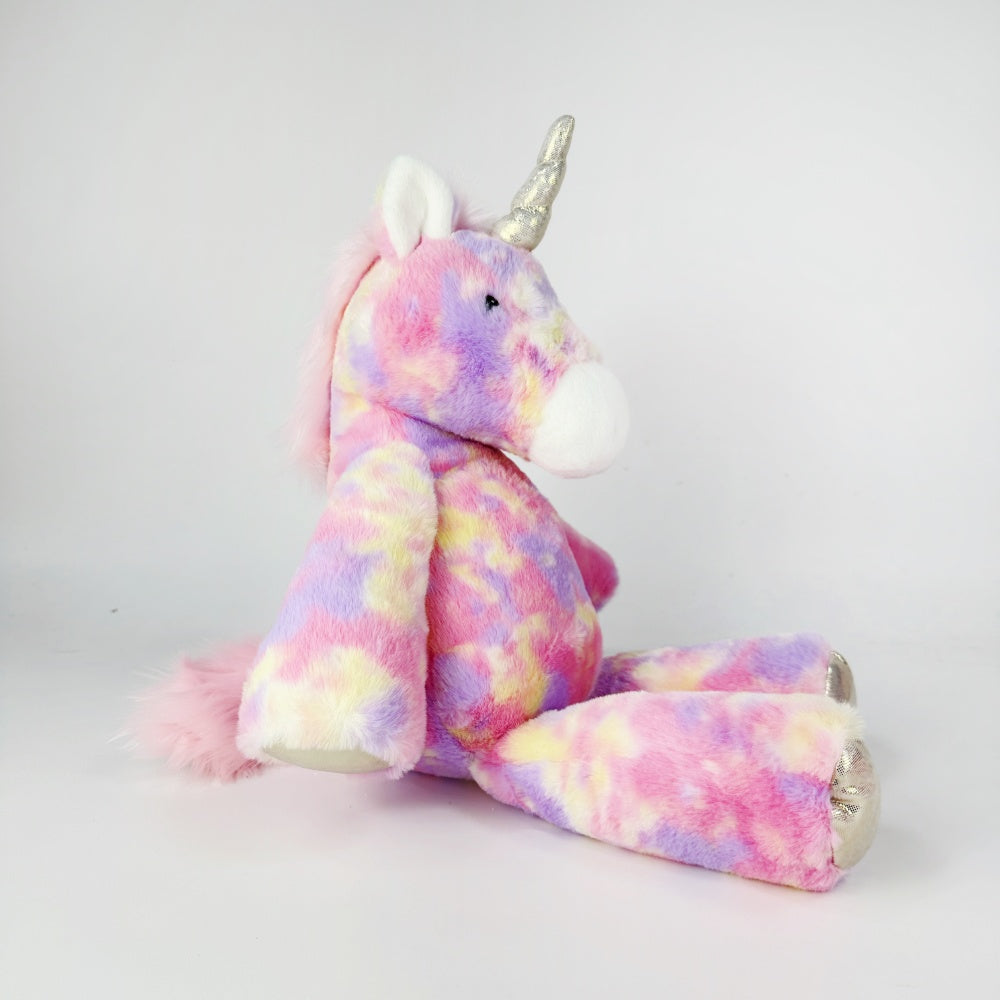 Rainbow Pink Color Unicorn Plush