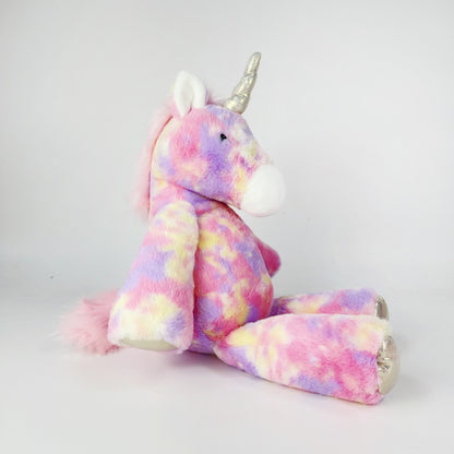 Rainbow Pink Color Unicorn Plush