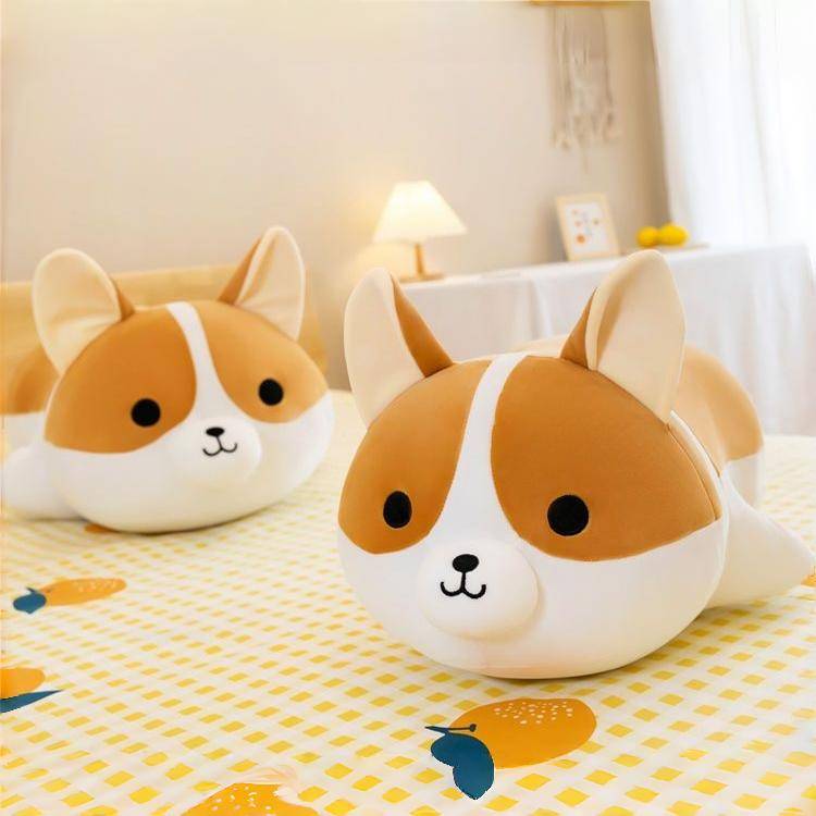 Cute Corgi Stuffed Animal Pillow