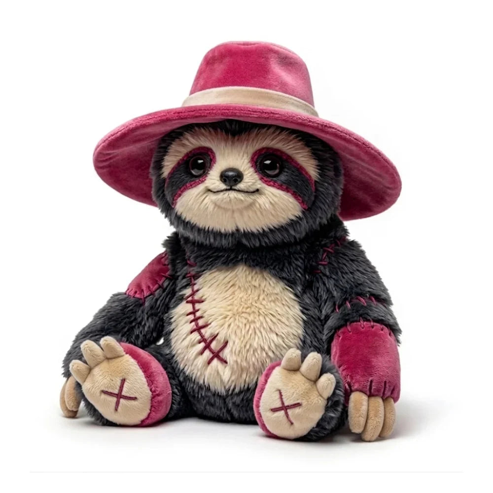 Cowboy Sloth Stuffed Animal
