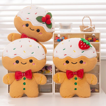 Cute Gingerbread Man Plush