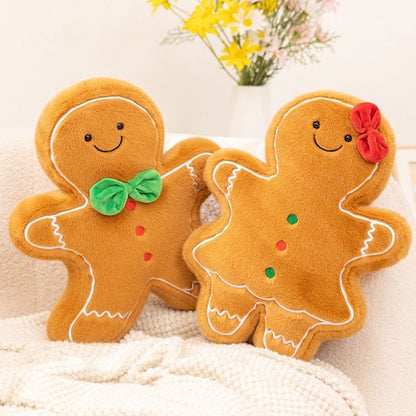 Christmas Cute Gingerbread Plush