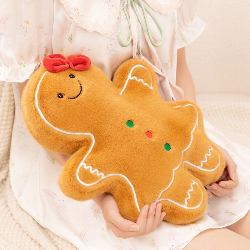 Christmas Cute Gingerbread Plush