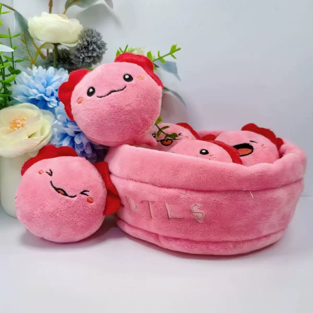 Cute Axolotl Stuffed Animal Set