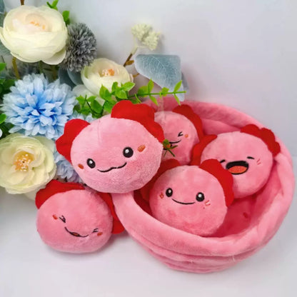 Cute Axolotl Stuffed Animal Set