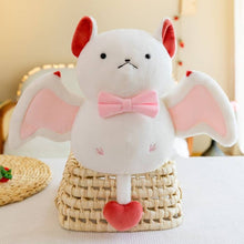Stuffed white bat