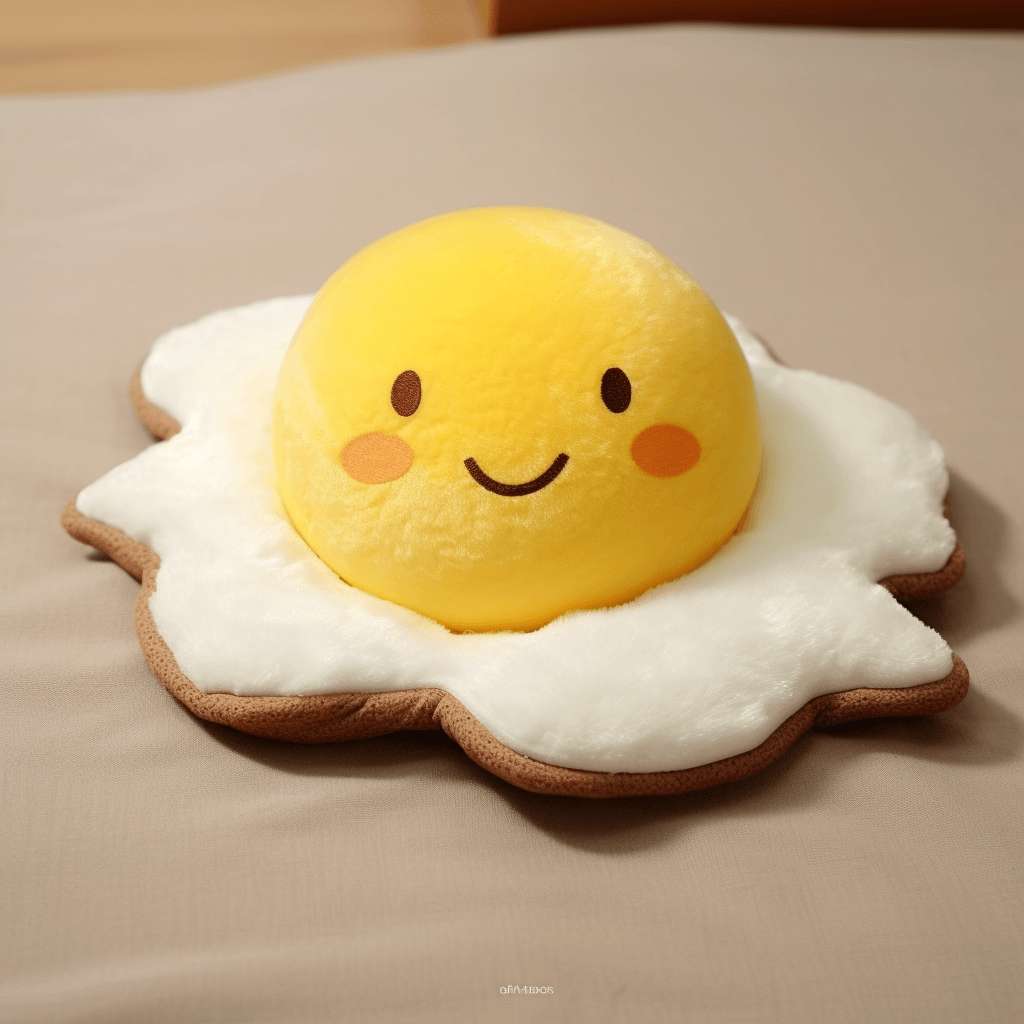 Cute Fried Egg Stuffed Animal PlushThis Plushies Stuffed Animals