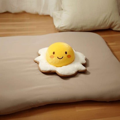 Fried Egg Stuffed Animal Cute cushion
