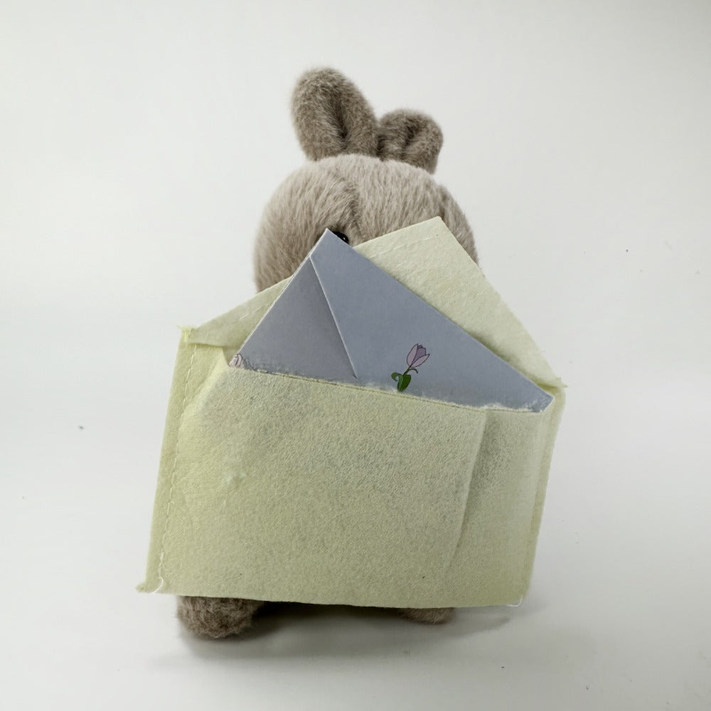 Cute Rabbit Plush with Envelope