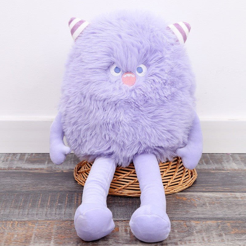 Cute Cheerful Monster Stuffed Animal