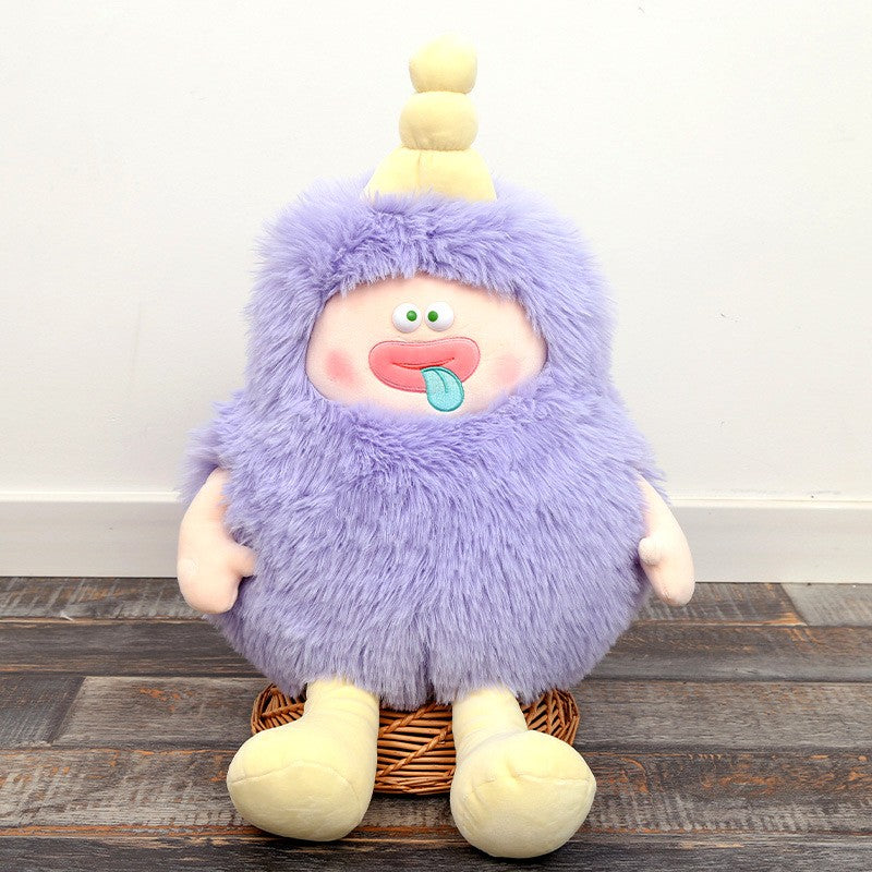 Cute Cheerful Monster Stuffed Animal