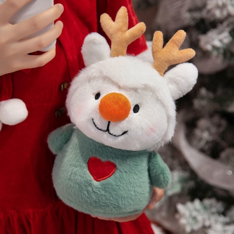 Christmas Cute Reindeer and Tree Plush