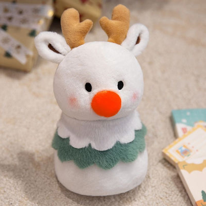 Christmas Cute Reindeer and Tree Plush