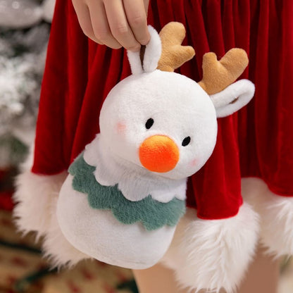 Christmas Cute Reindeer and Tree Plush