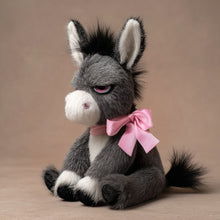 Emo Donkey with Pink Bow