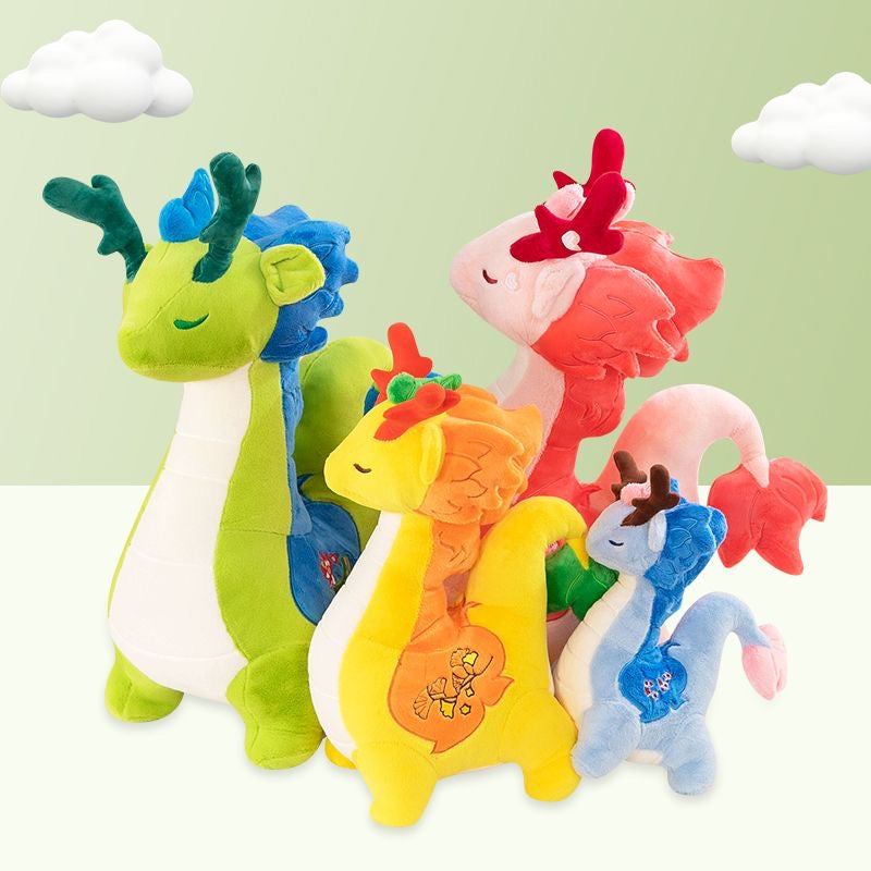 Graceful Mythic Dragon Stuffed Animal