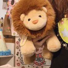 Cute Brown Lion Stuffed Animal