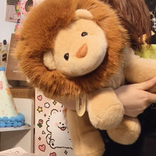 Cute Brown Lion Stuffed Animal