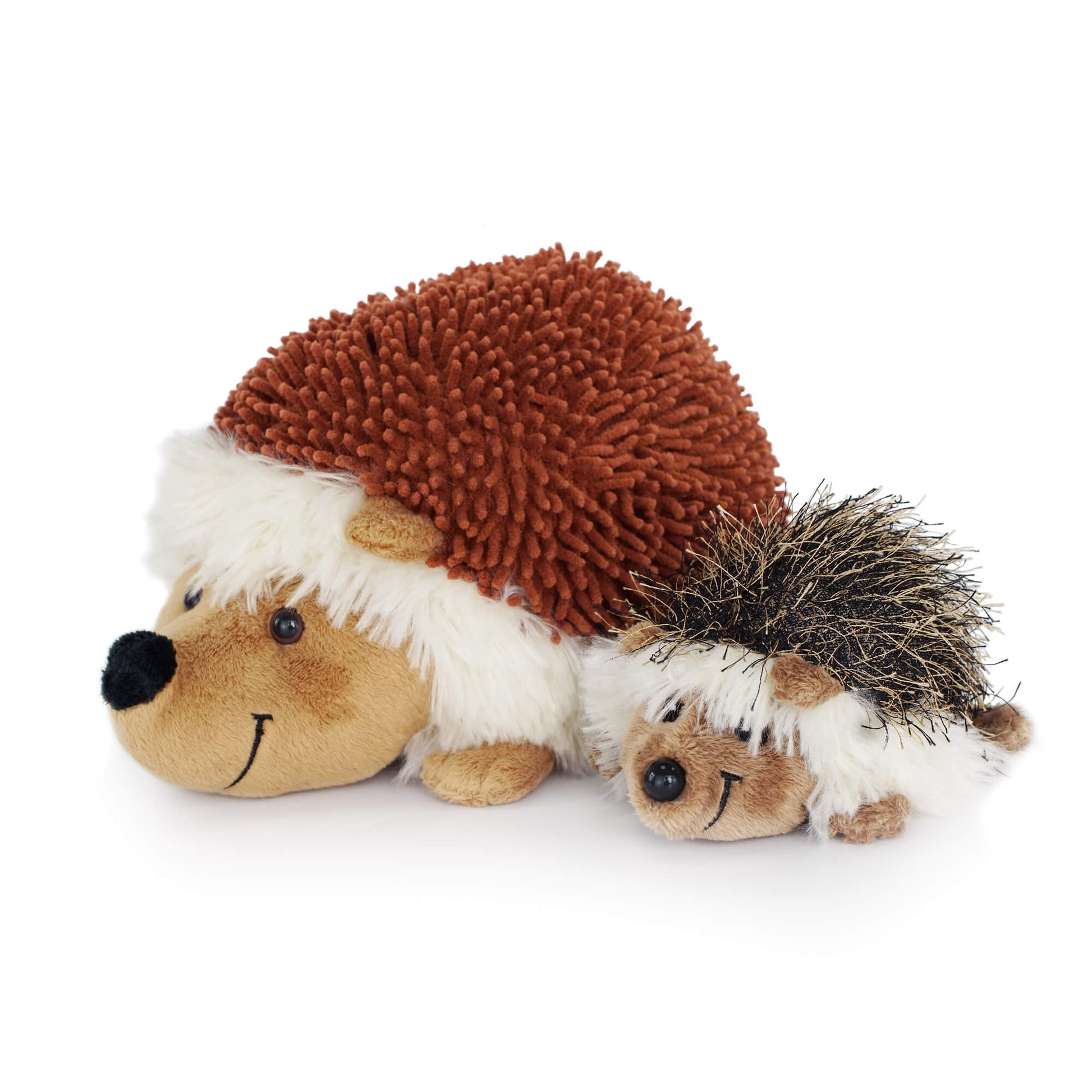 Cute brown wood color hedgehog stuffed animal PlushThis