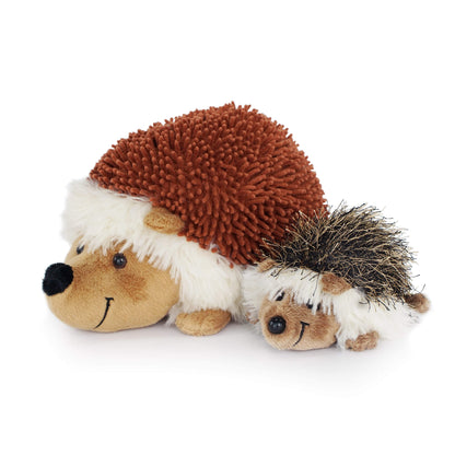 Cute brown wood color hedgehog stuffed animal PlushThis