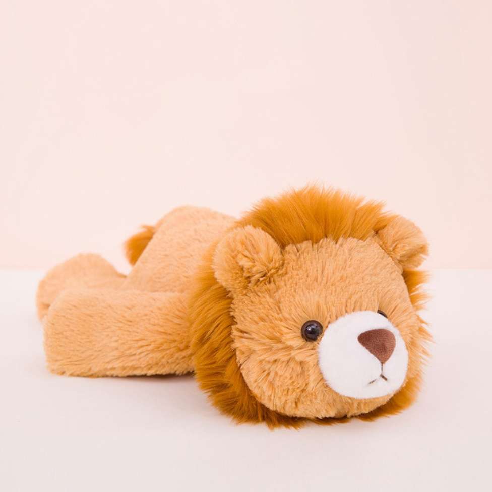 Cute fluffy baby lion stuffed animal