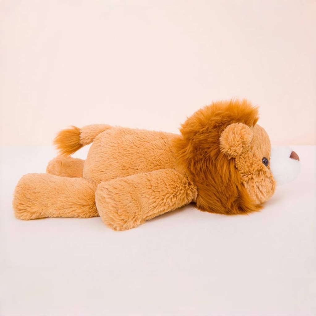 Cute fluffy baby lion stuffed animal